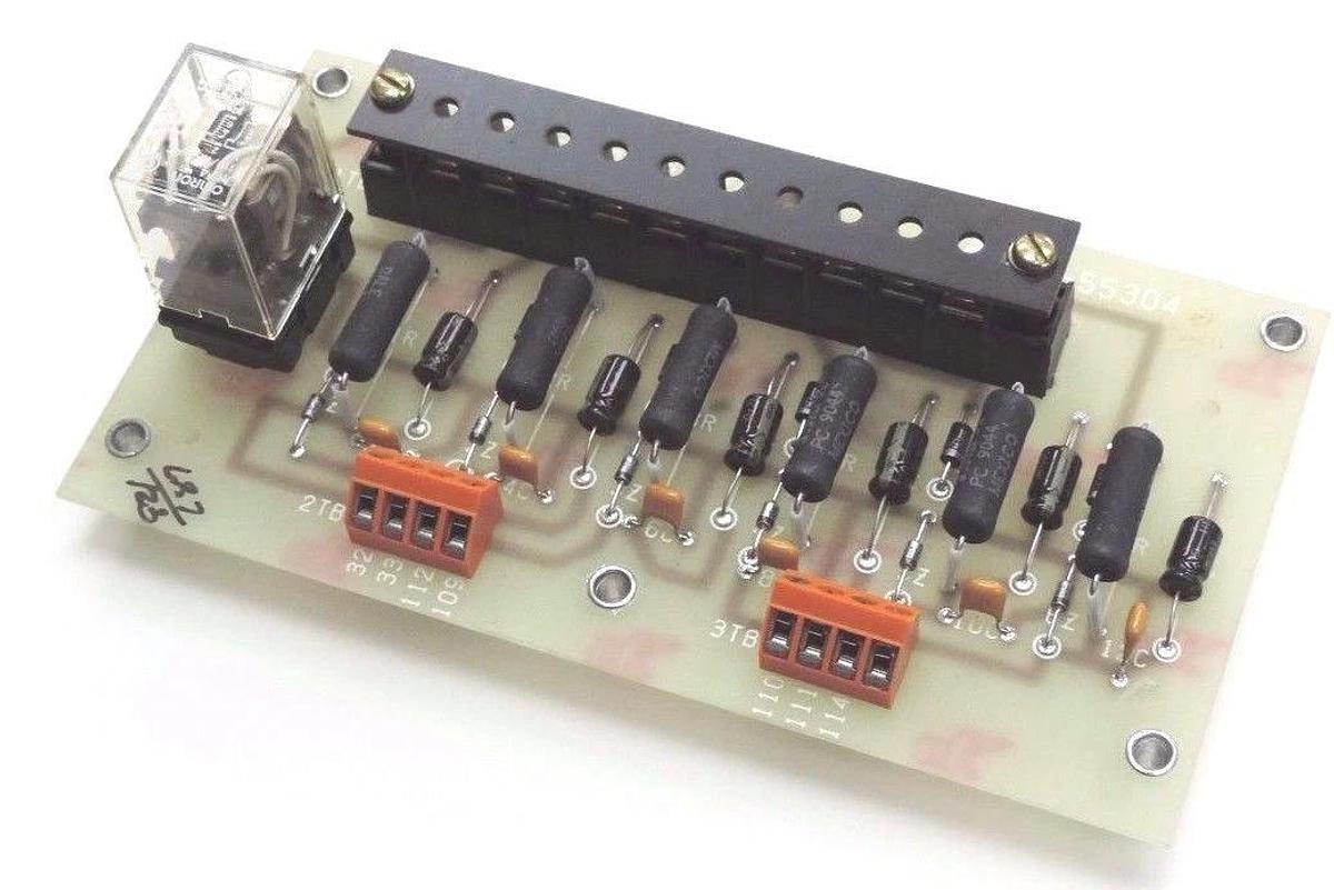 NEW RELIANCE ELECTRIC 0-55304 START STOP CONTROL BOARD 055304, 801420-70A