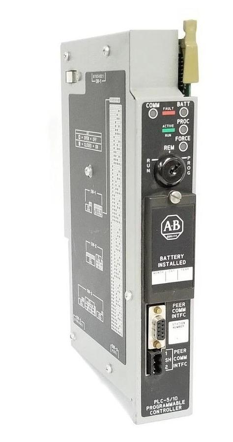 Used ALLEN BRADLEY 1785-LT4 PROCESSOR MODULE SER. A F/W REV. B 96077674
