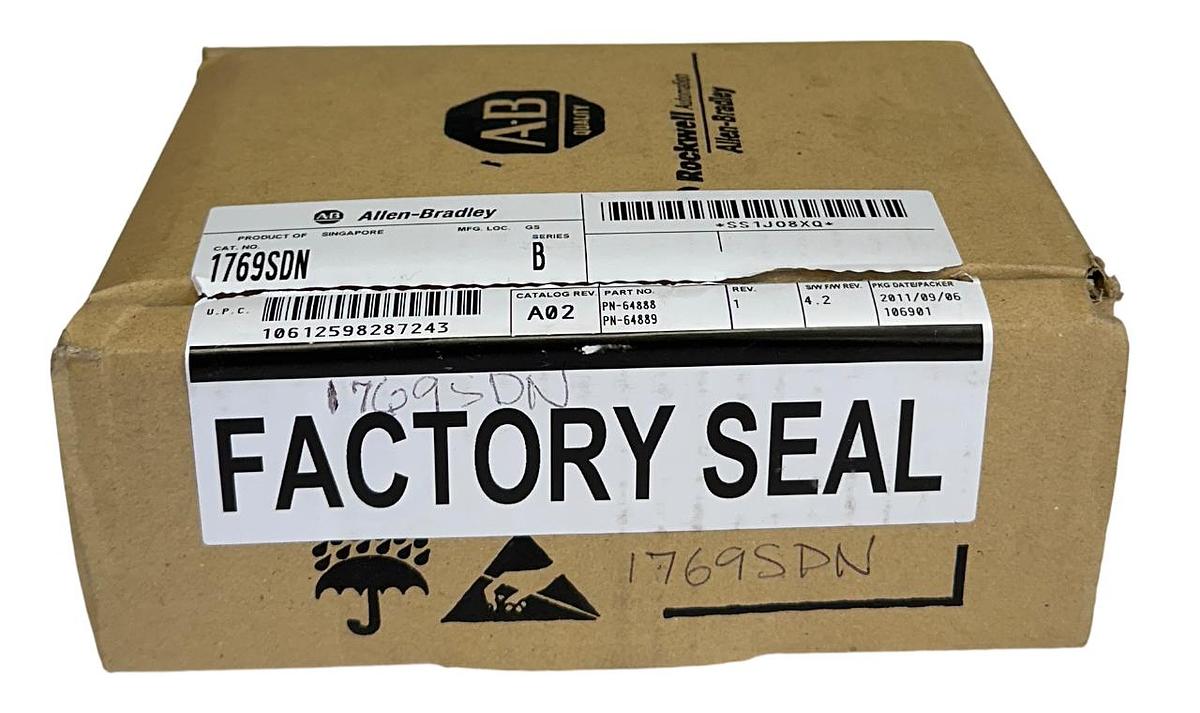 Used ALLEN BRADLEY 1769-SDN /B CompactLogix DeviceNet SCANNER MODULE 1-CHNL NSMP