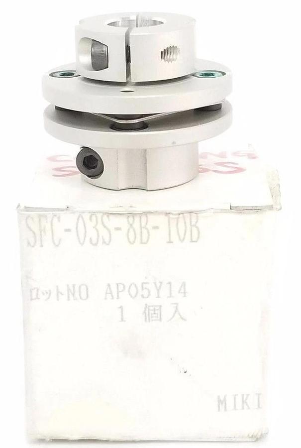 NIB MIKI PULLEY CO. SFC-03S-8B-10B COUPLING SFC03S8B10B, AP05Y14