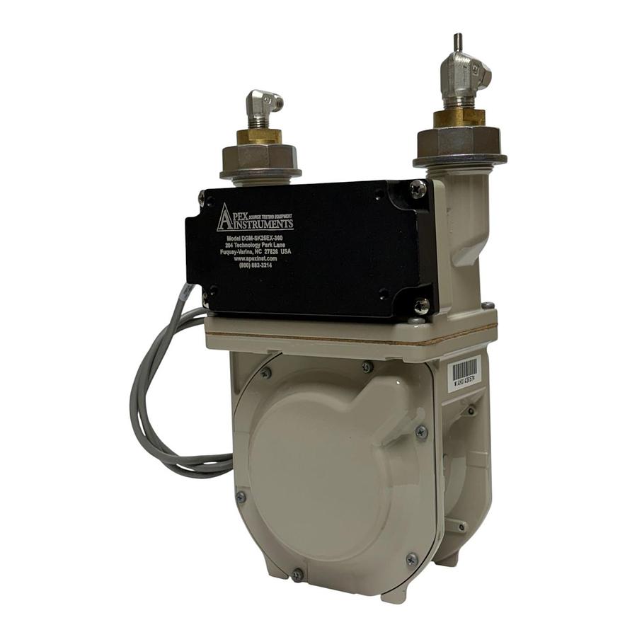 Used Apex Instruments DGM-SK25EX-360 Dry Gas Meter Source Testing Equipment - NSNP