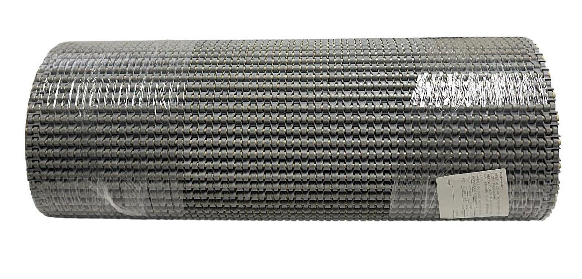 Used HABASIT AMERICA M1220 FLAT TOP PP GRAY RODS PP L=12.7' W=23.7'' 305 ROWS NSMP