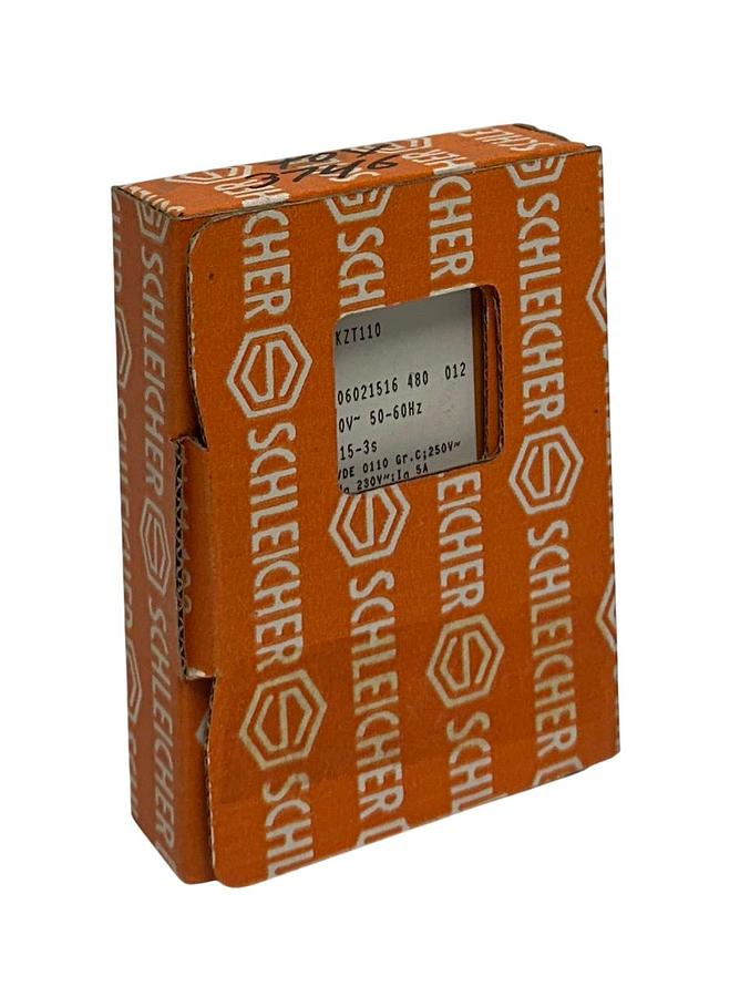 Used SCHEICHER 06021516 480 012 / KZT110 TIME DELAY RELAY 220V 50/60Hz 0,15-3s NSMP