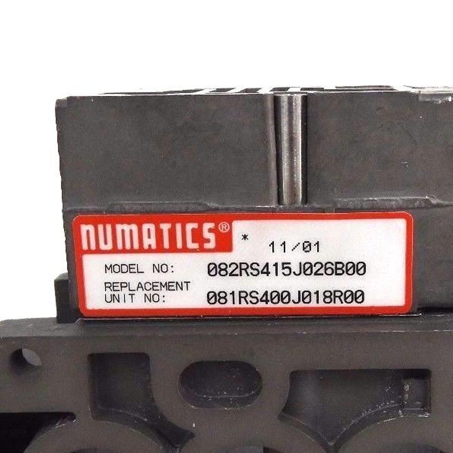 Used NEW NUMATICS 082RS415J026B00 SOLENOID VALVE REGULATOR MISSING GAUGE