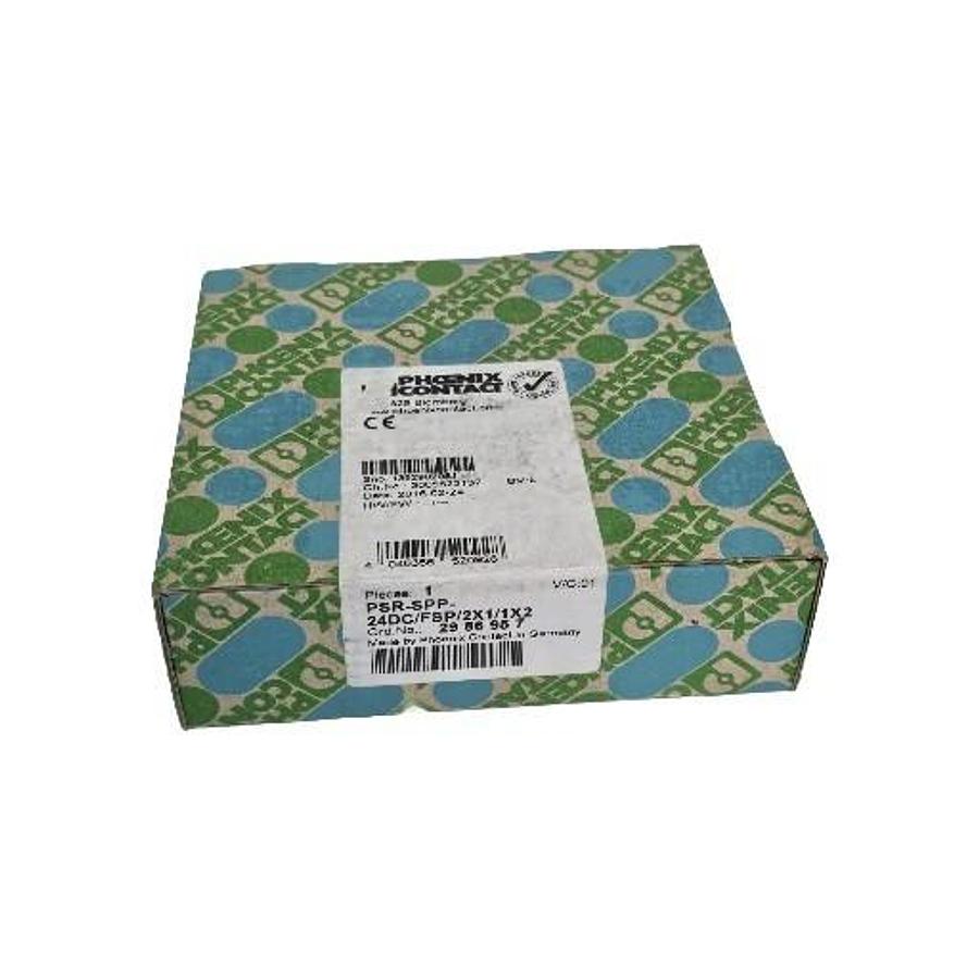 Used NIB PHOENIX CONTACT PSR-SPP- 24DC/FSP/2X1/1X2 SAFE COUPLING RELAY