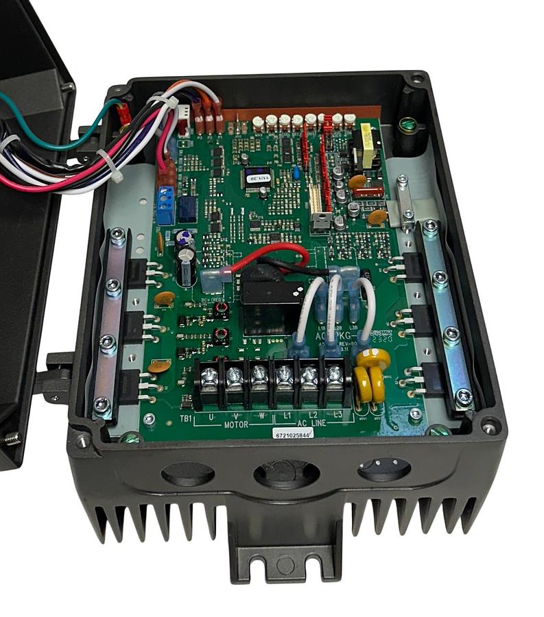 Used KB GENESIS KBAC-48 (GRY) / 9540J KBAC SERIES AC MOTOR SPEED CONTROL 5HP 8A NUPI