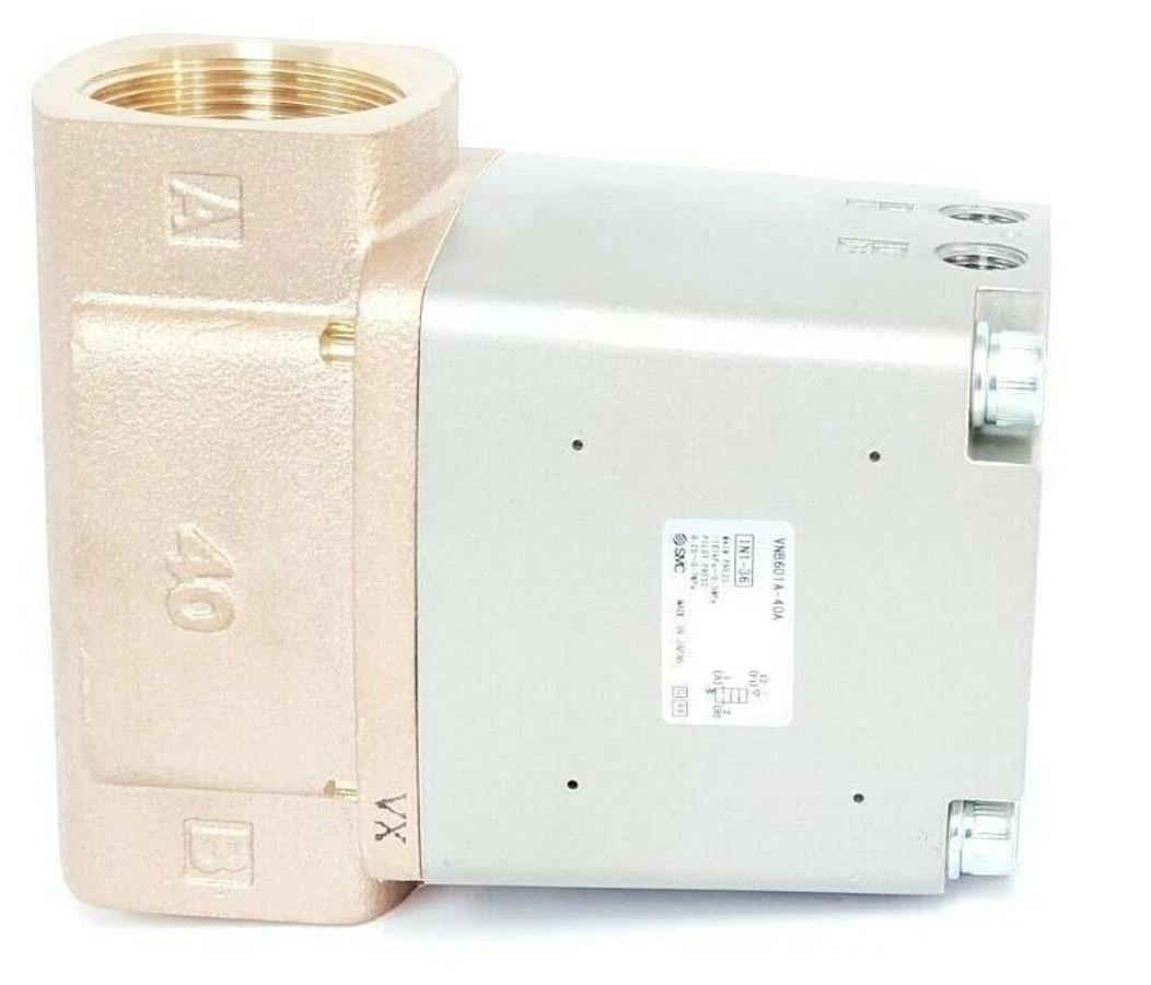 Used NEW SMC VNB601A-40A AIR PILOTED VALVE VNB601A40A