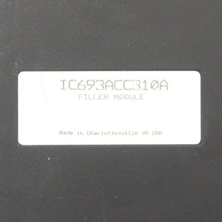 Used GE FANUC IC693CHS391H 10 SLOT RACK W/ IC693PWR321R IC693ACC310A IC693CMM311J