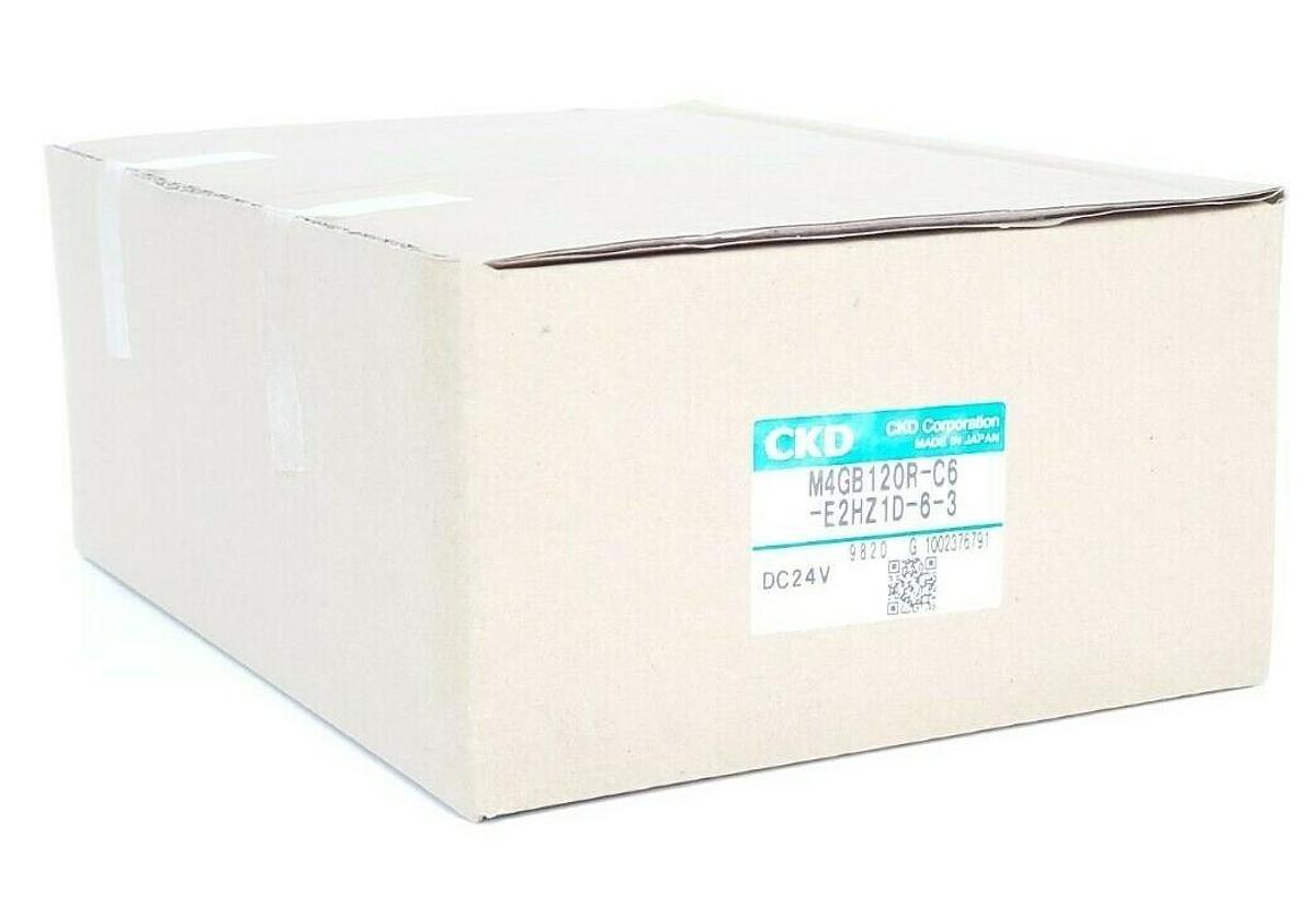 Used NIB CKD M4GB120R-C6-E2HZ1D-6-3 VALVE MANIFOLD ASSEMBLY M4GB120RC6E2HZ1D63, DC24V