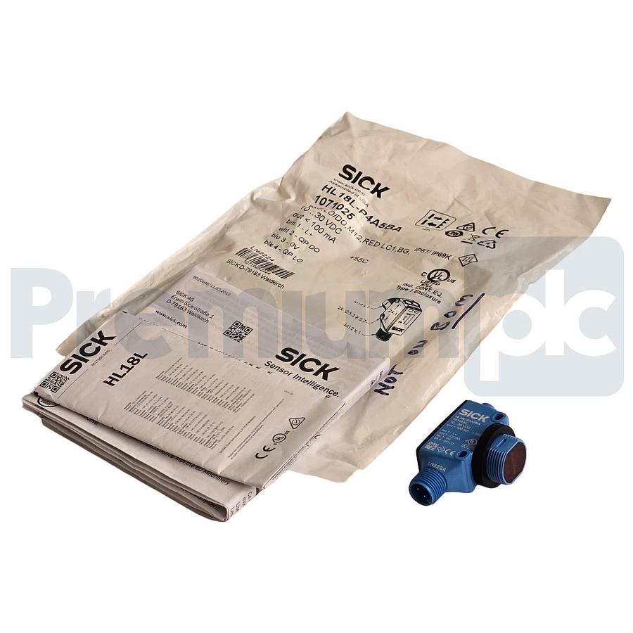 SICK HL18L-P4A5BA | 1071025 H18 Sure Sense Photoelectric Sensor 10-30VDC NSMP