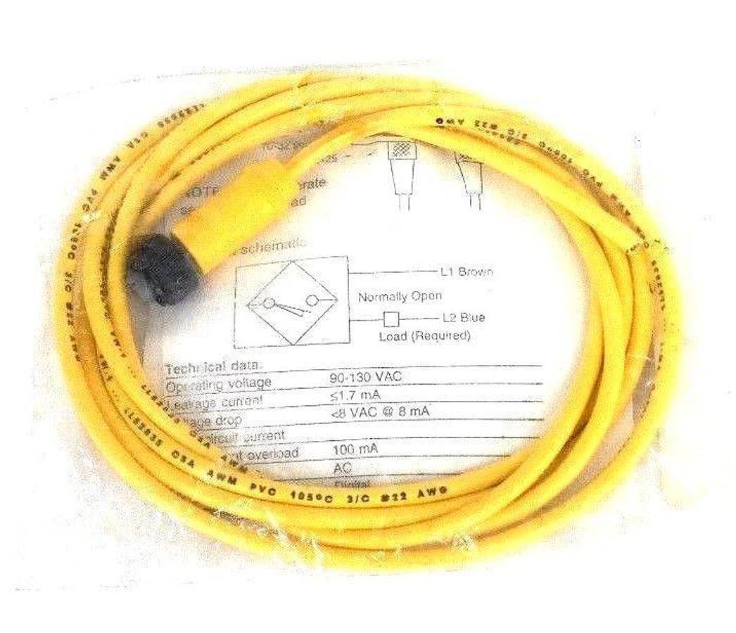 Used NEW BARRINGTON AUTOMATION EAC-Q CABLE ASSEMBLY 4PIN FEMALE 6FT