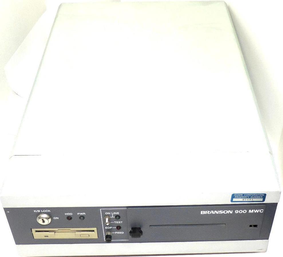 Used BRANSON 900 MWC MULTIPLE WELDER CONTROLLER EDP NO. 201-143-078 117 VAC 50/60HZ