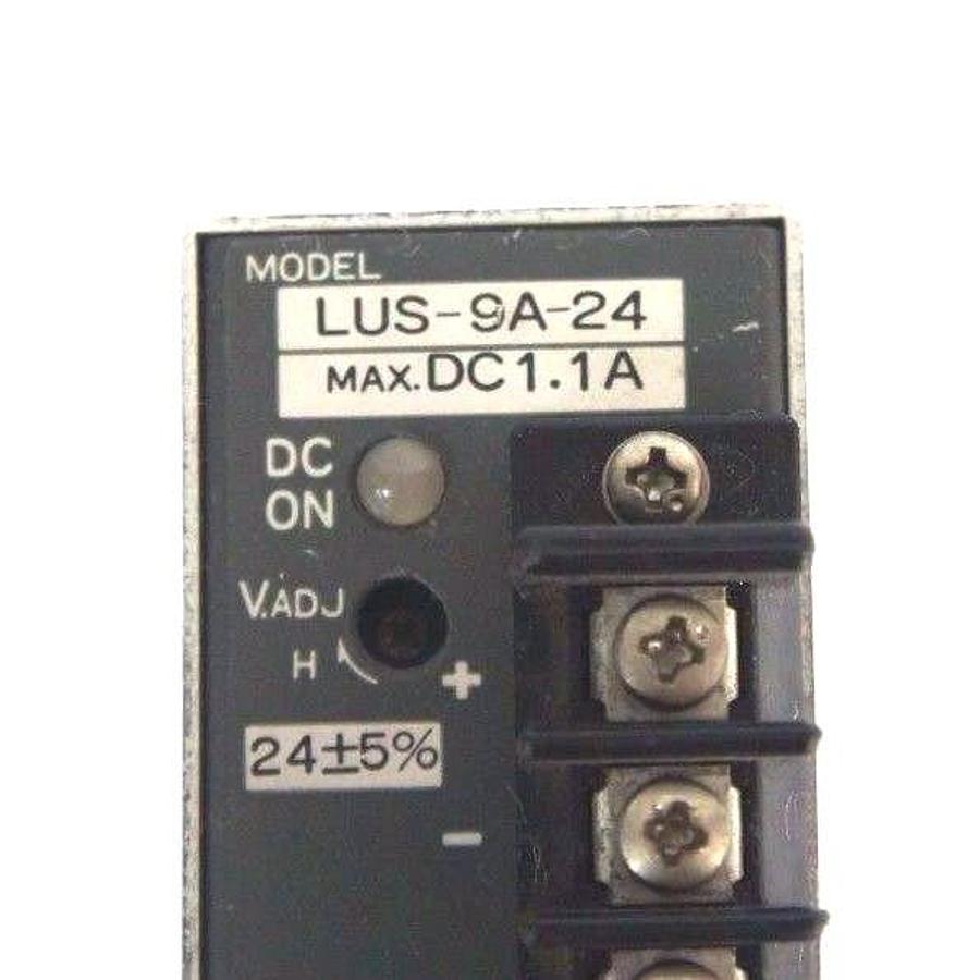Used LAMBDA ELECTRONICS LUS-9A-24 POWER SUPPLY 1.1A, 85-132 VAC LUS9A24