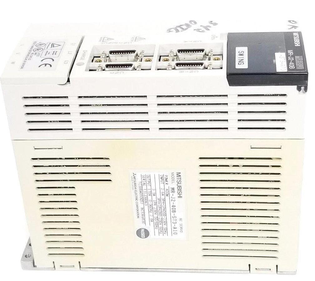 Used MITSUBISHI MR-J2-40B-S73-A10 AC SERVO DRIVE MRJ240BS73A10 (400W)
