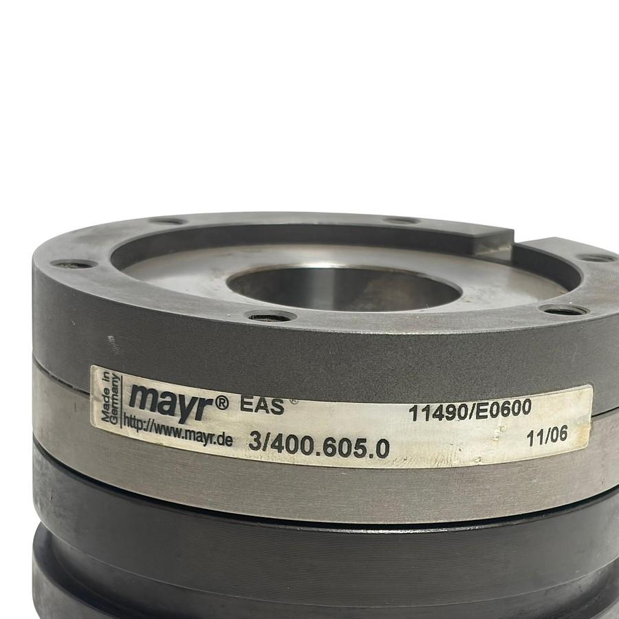 Used Mayr EAS 3/400.605.0 Overload Safety Clutch Torque Limiter 35mm Bore New Surplus