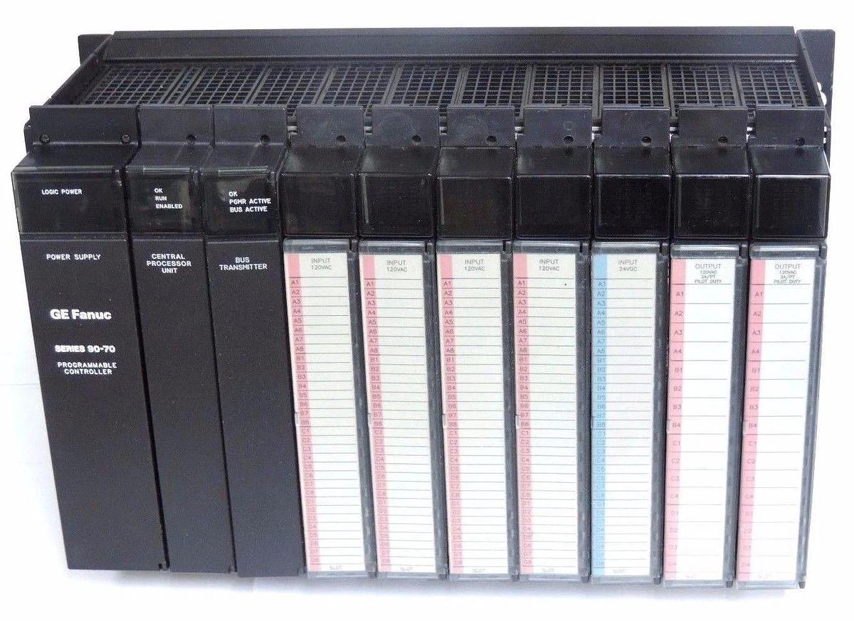 Used FANUC IC697CHS790D RACK 9-SLOT RACK W/ IC697PWR710 POWER SUPPLY IC697CPU771