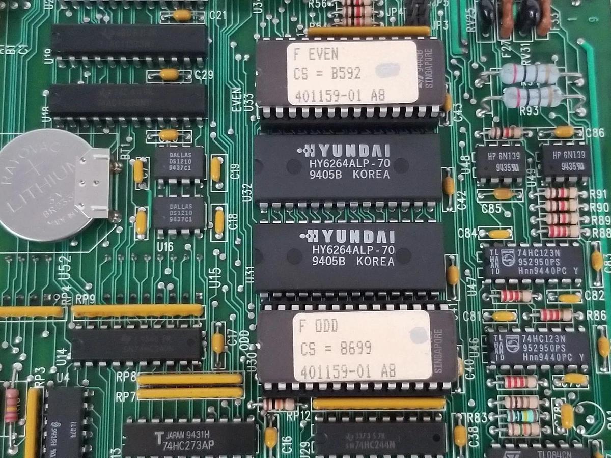 Used EMERSON 300108-01 CONTROL BOARD REV. A1 30010801