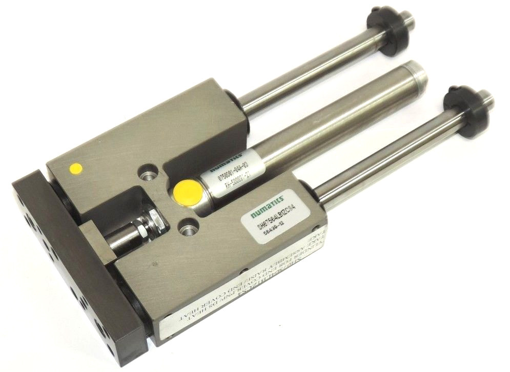 Used NUMATICS SH07504LB1ZCS4 SH SERIES LINEAR SLIDE WITH 070D01-04A-03 CYLINDER