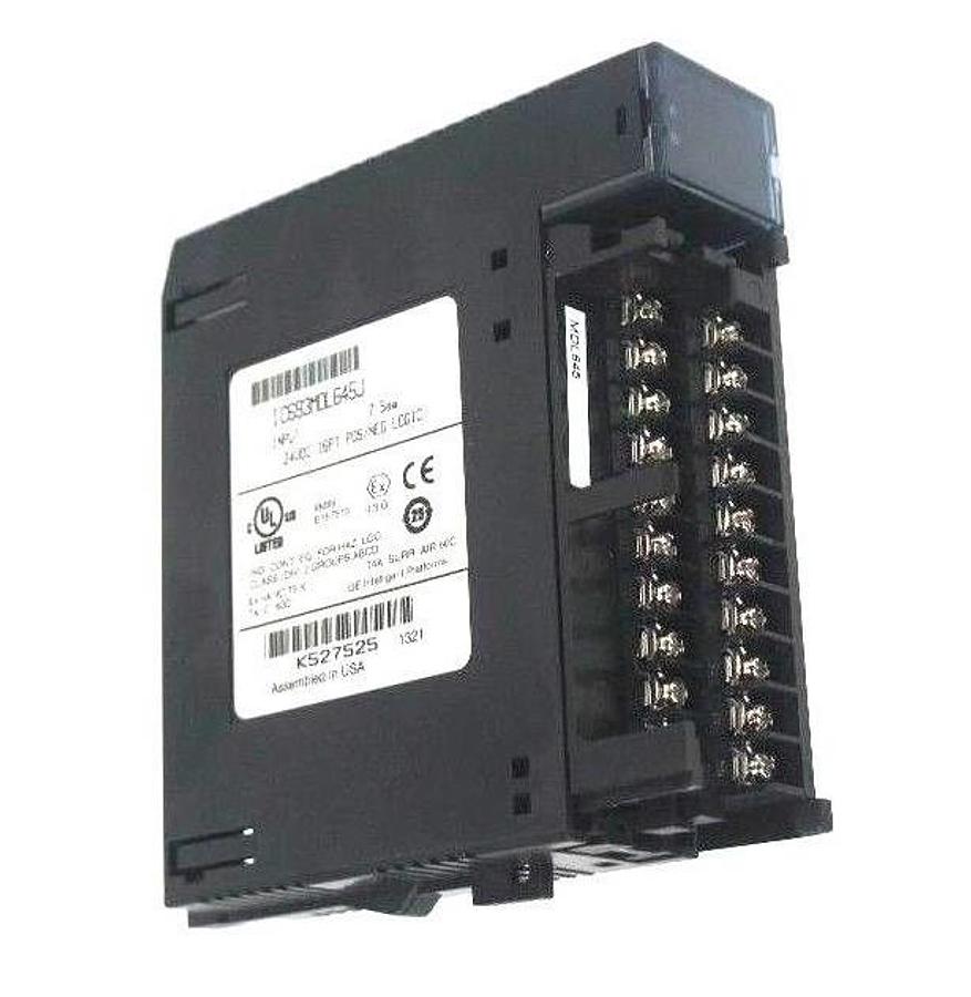Used GE FANUC IC693MDL645J INPUT 24VDC 16PT POS/NEG LOGIC (MISSING DOOR)