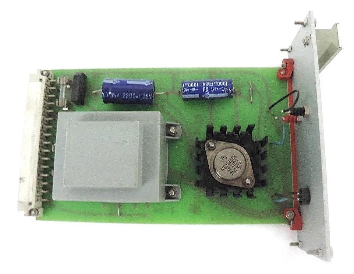 Used HAUCK PFV-603 MODULE CARD PFV603