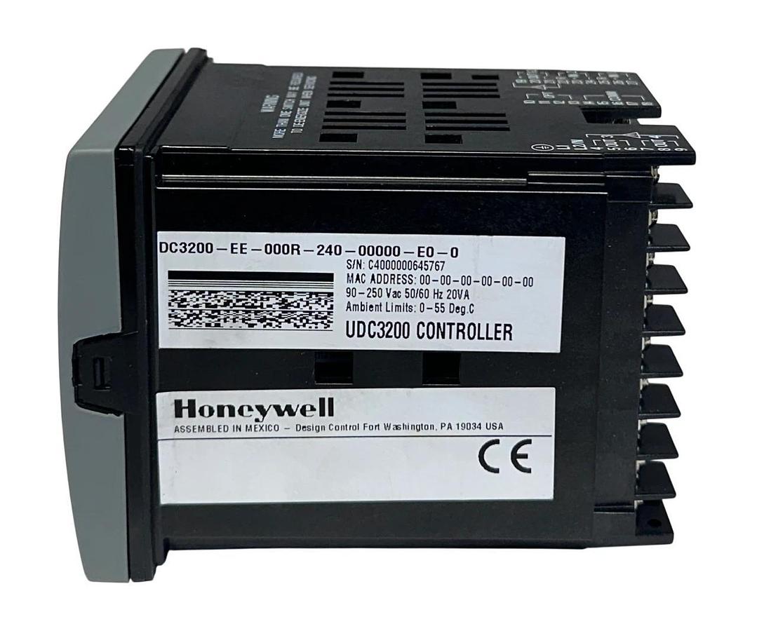 Used HONEYWELL DC3200-EE-000R-240-00000-E0-0 UDC3200 DIGITAL CONTROLLER 90-250V USNP