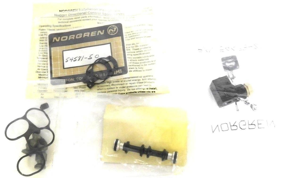 NIB NORGREN MK01GEA74AMPA G NUGGET 100 W/ 54550-50, 54473-01, 54581-50
