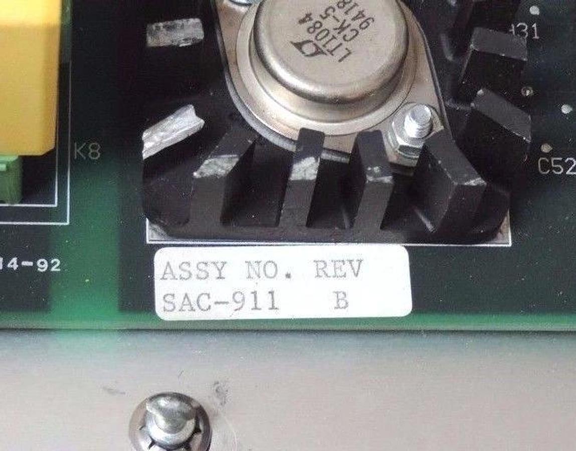 Refurbished IIS SERVOPRO-1500LM DRIVE PCB 911110 REV. A CONTROLLER, SAC-911 REV. B, 504662