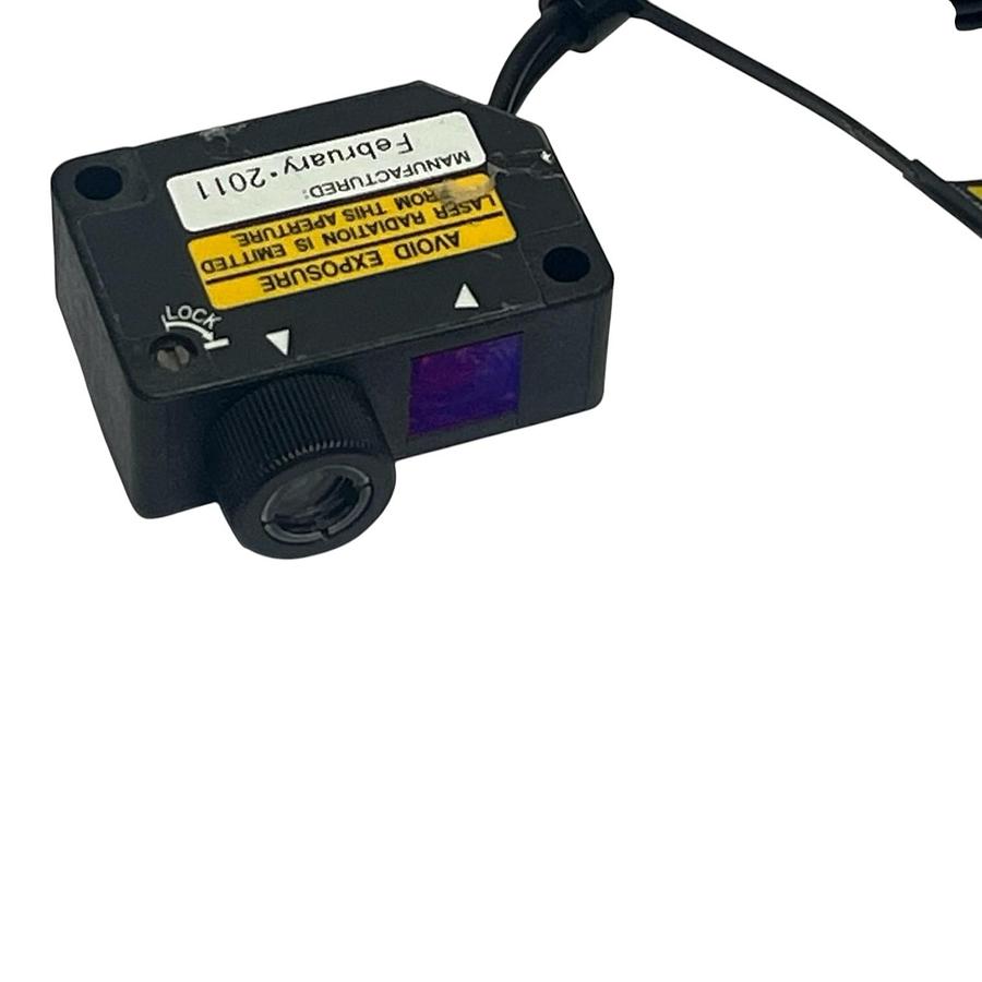 Used Keyence Laser Sensor Kit: LV-21AP Amplifier, LV-H32 Head, GV-H45 Sensor/Bracket
