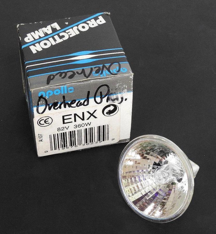 Used NIB APOLLO ENX OVERHEAD PROJECTOR LAMP 82V, 360W