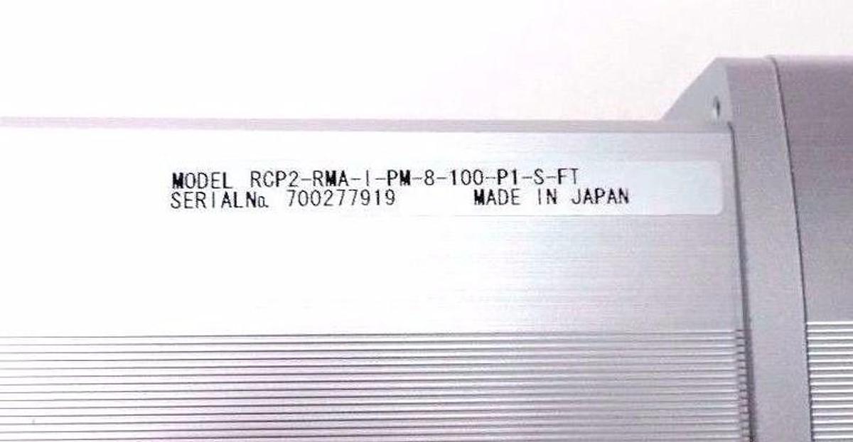 Used NEW IAI ROBO CYLINDER RCP2-RMA-I-PM-8-100-P1-S-FT ACTUATOR CB-RCP2-MA030 CABLE