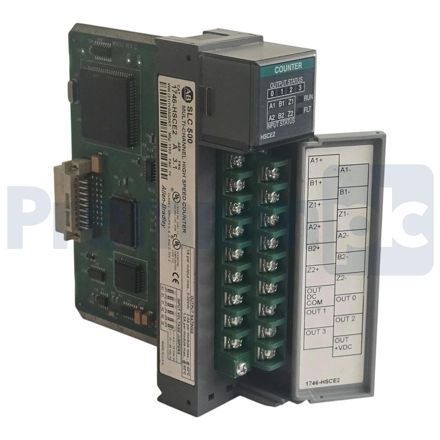 Used Allen Bradley 1746-HSCE2 /A SLC 500 Multi-Channel High Speed Counter Module USPI