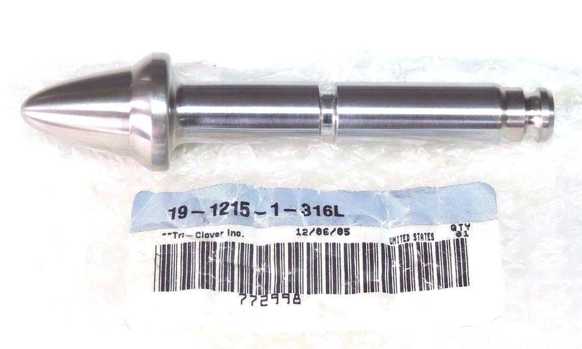 NEW TRI-CLOVER 19-1215-1-316L VALVE STEM 1912151316L
