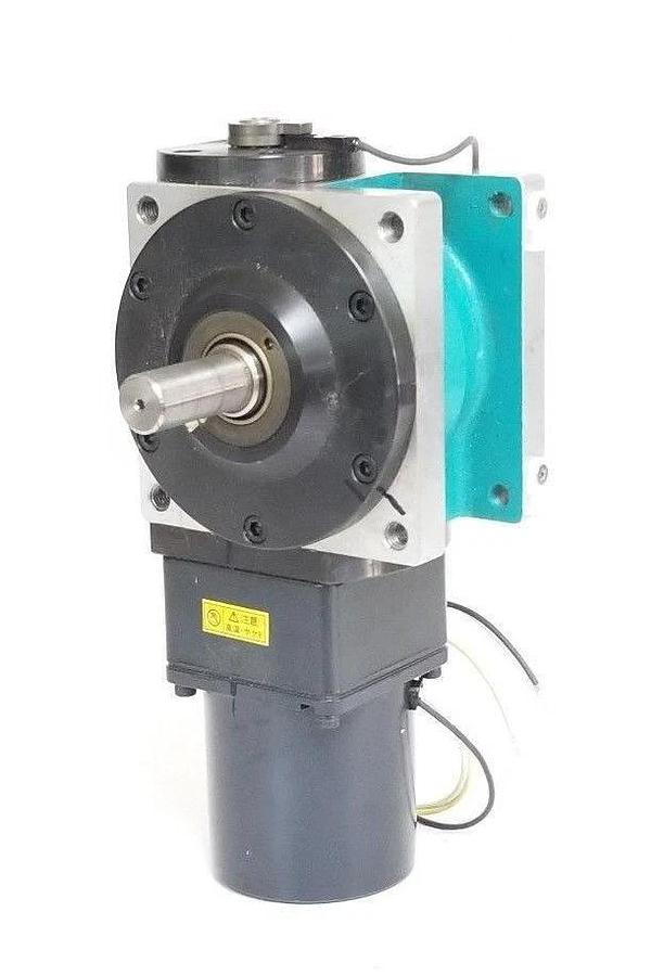 Used KAMO PD125M-10 DS INDEX ACTUATOR W/ 4GN25K GEARHEAD & 4RK25GN-C REVERSIBLE MOTOR