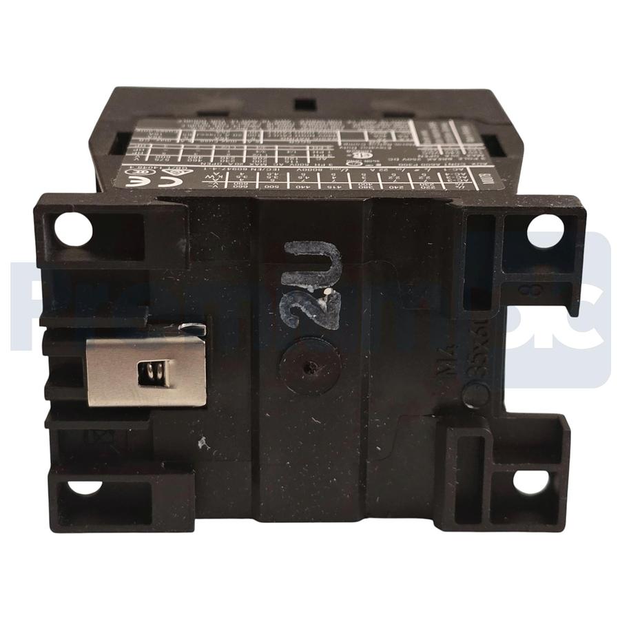 Used EATON XTCE007B10AD - DILM7-10 XT IEC CONTACTOR 7A, 120V DC COIL, 3P DILM710 NSMP