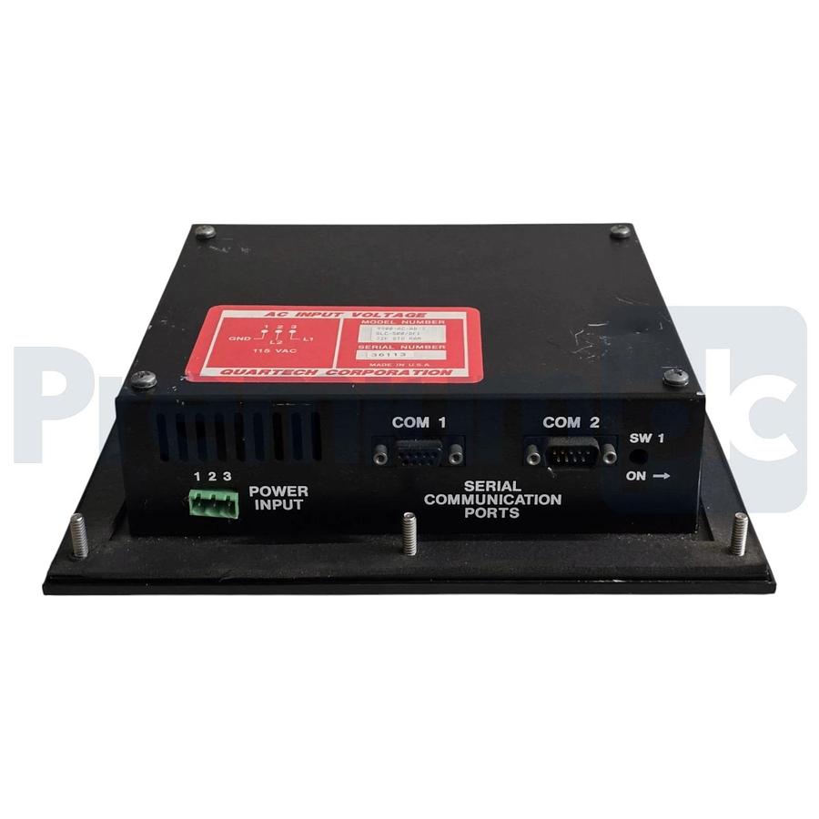 Used Quartech 9900-AC-AB-3 v1.65 HMI Control Panel for SLC 500 DF1 32K RAM 9900ACAB3
