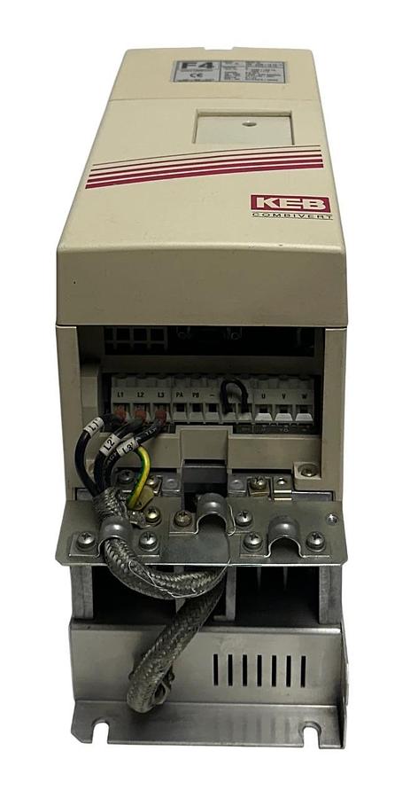 Used KEBCO KEB 13.F4.F3E-A001 / 13F4F3E-A001 F4 COMBIVERT INVERTER 7.5HP 8.3KVA USPI