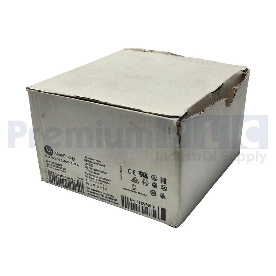 ALLEN BRADLEY 1606-XLE480EP /A POWER SUPPLY IN-100/240V OUT- DC 24-28V, 20A NSMP 884951878754