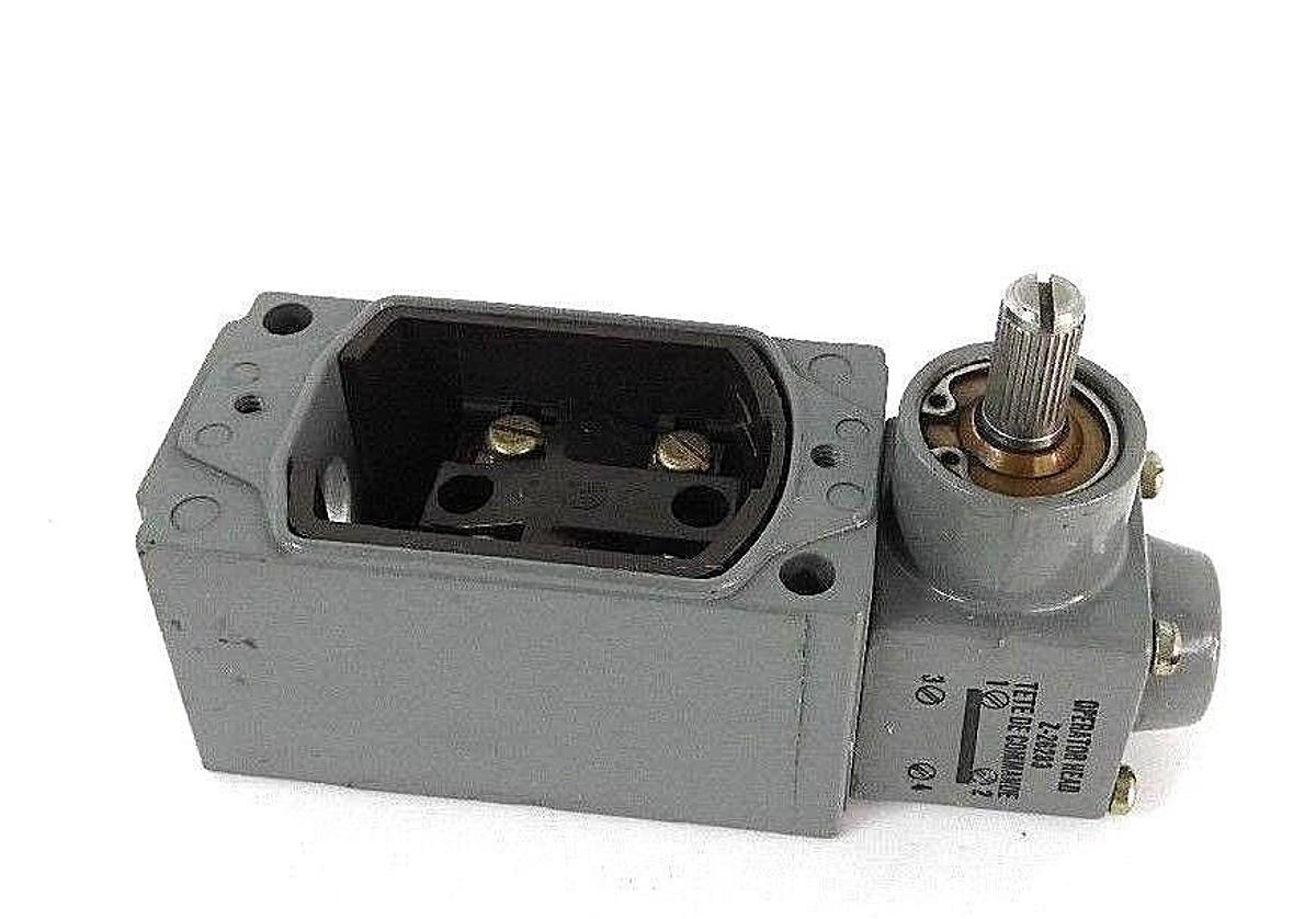 Used NEW ALLEN BRADLEY Z-26283 OPERATOR HEAD ASSEMBLY 2-POS W/ LIMIT SWITCH BODY