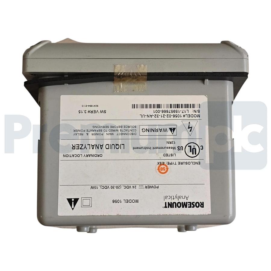 Emerson Rosemount 1056-02-21-32-AN-UL Dual Input Liquid Analyzer 24VDC NSNP