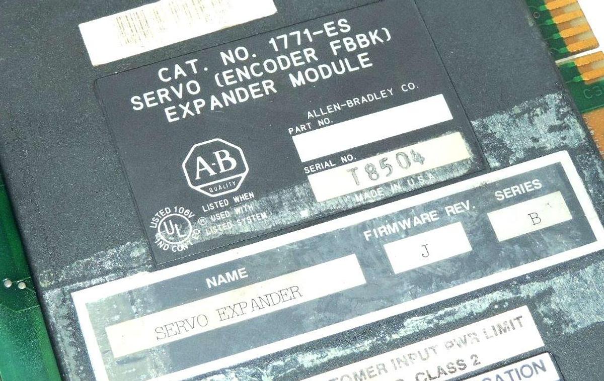 Used ALLEN BRADLEY 1771-ES SERVO ENCODER 1771ES