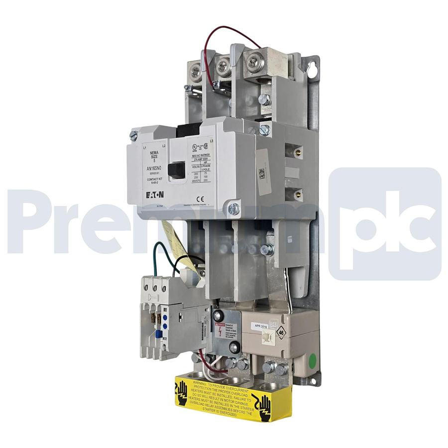 Eaton AN16SN0CB Freedom Series NEMA Size 5 Starter 270A 3P 440/480V Coil AN16SN0