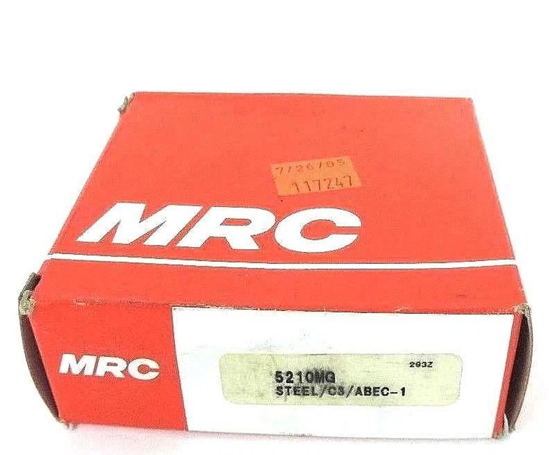 Used NIB MRC 5210MG BALL BEARING DOUBLE ROW 50X90MM 1-3/16IN STEEL