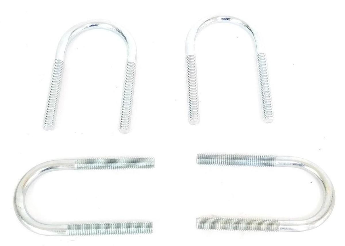 Used LOT OF 4 NEW GENERIC U-SCREWS / MOUNTING HOOKS