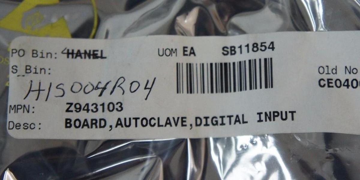 Used NEW SAPRA Z943103 AUTOCLAVE DIGITAL INPUT BOARD