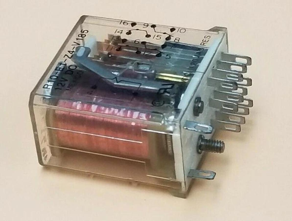 NEW POTTER & BRUMFIELD R10-E1-Z4-V185 12V DC RELAY R10E1Z4V185