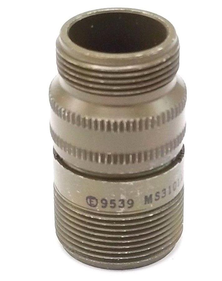 Used NEW AMPHENOL MS3101A18-8SW CIRCULAR CABLE CONNECTOR MS3101A188SW, SIZE 18