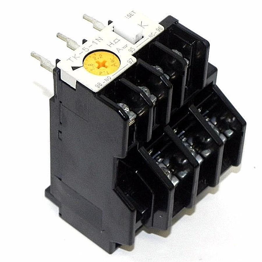 Used NEW FUJI ELECTRIC TK-5-1N THERMAL OVERLOAD RELAY CAT NO. 4NK0HJ, TK51N