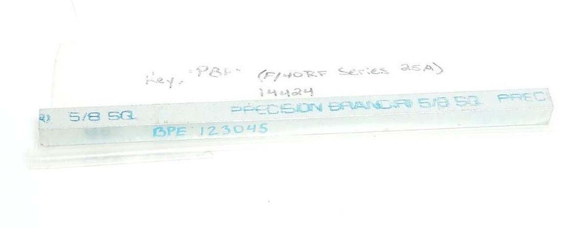 Used NEW PRECISION BRAND 5/8 SQ KEY, 5/8" X 12"