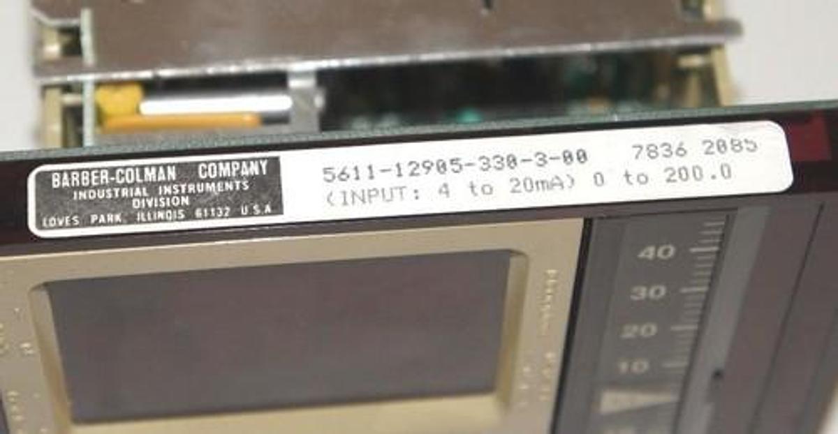 Used BARBER COLMAN 560 TEMPERATURE CONTROL
