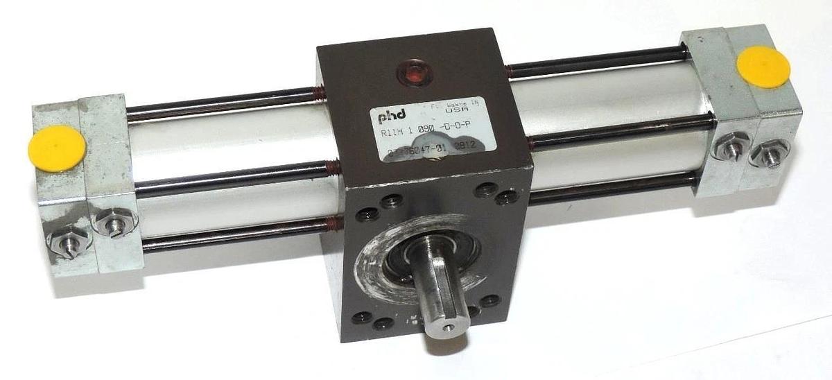 Used PHD R11H-1090-D-0-P ROTARY ACTUATOR, 07776047-01 0812, R11H1090D0P